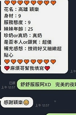 烏來外送茶：芳新 |服裝設計師|170cm|50kg|E杯|19y|